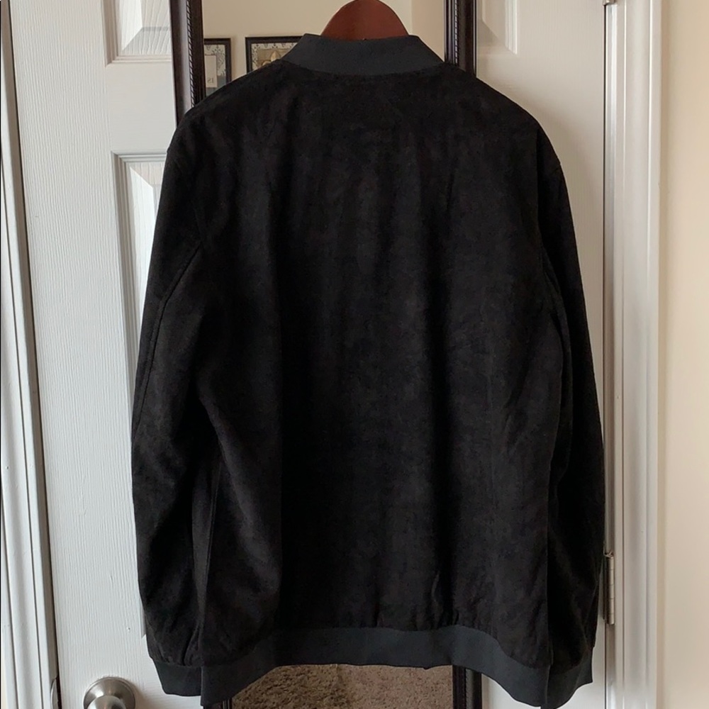 SSLR Black Suede Jacket - Picture 3 of 4